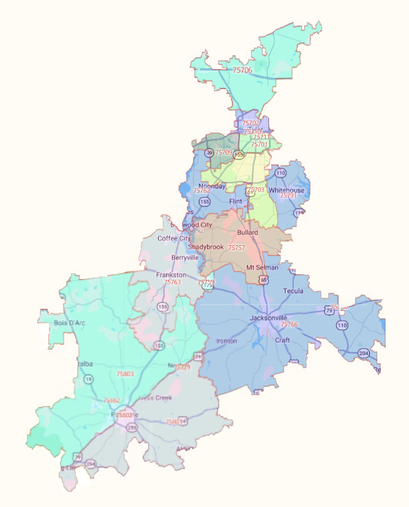 Duty Dog Service Area 2026 Map